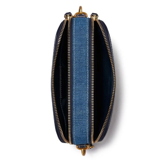 Tory Burch Mini Miller Denim Crossbody Bag - Picture 3 of 11